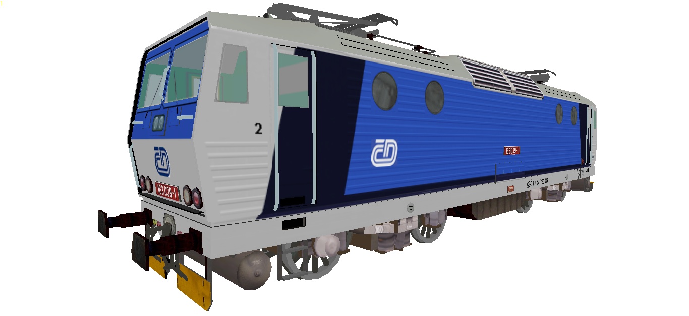 ČD 163 039-1 "Peršing"