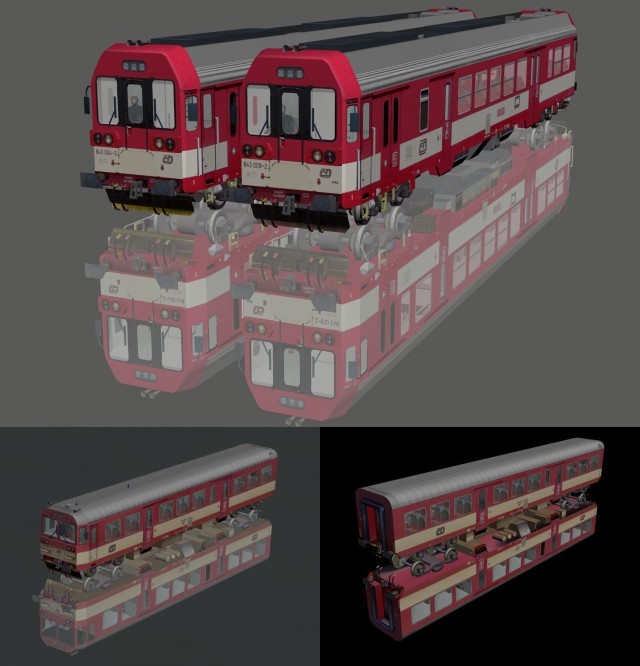 ČD 943 002-6 + 043 013-2