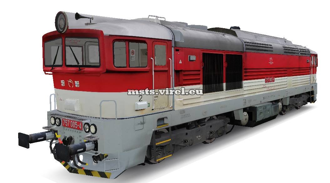 ZSSK 757 005-4 ,,Peťka Horehronka"