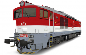 ZSSK 757 005-4 ,,PEŤKA HOREHRO"