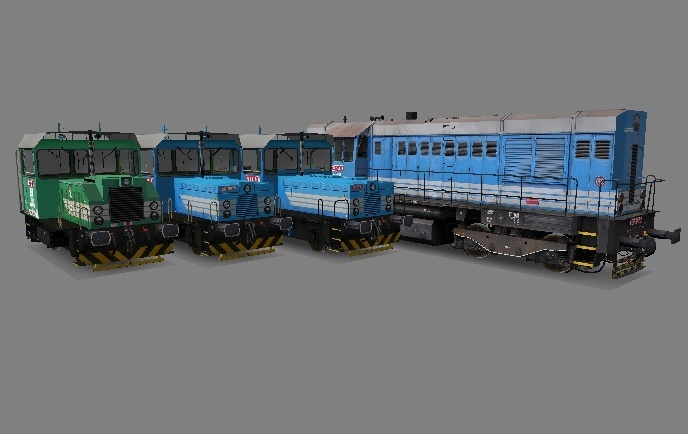 Set loko Elektrizace železnic "Pack"