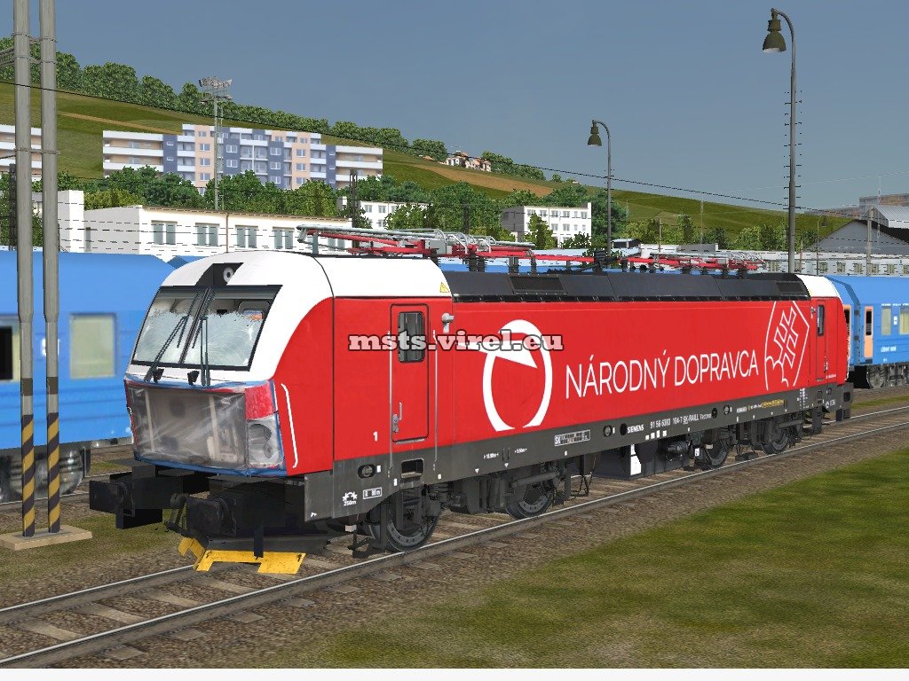 ZSSK 383 104-7 po nehode