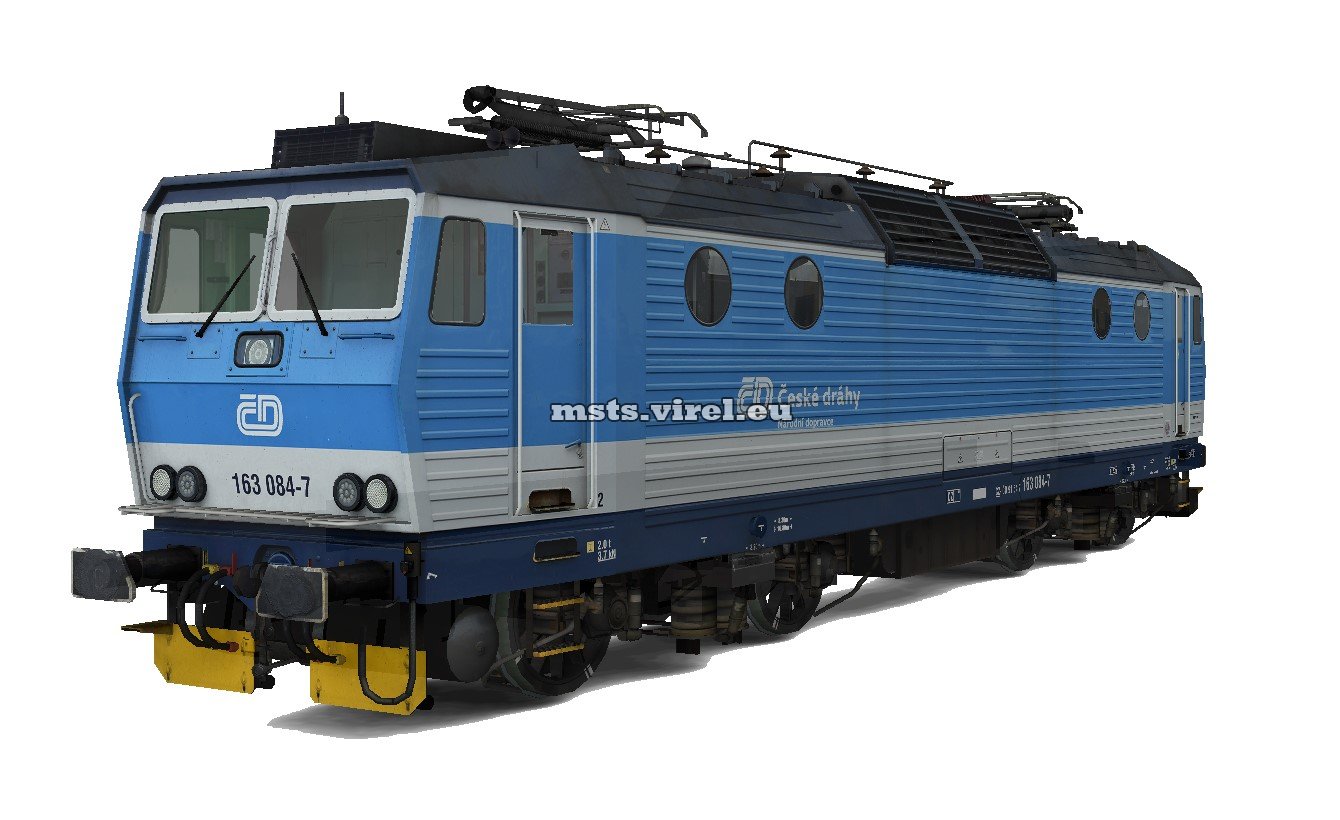 ČD 163 084-7 v 2022