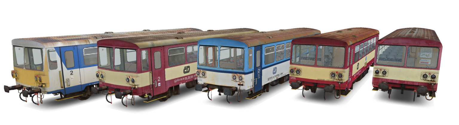 ČD Btax780 BDtax782 Bdtax785 "pack"