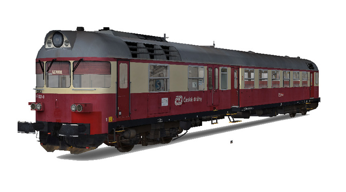 ČD 854 021-3 ,,Lenka''