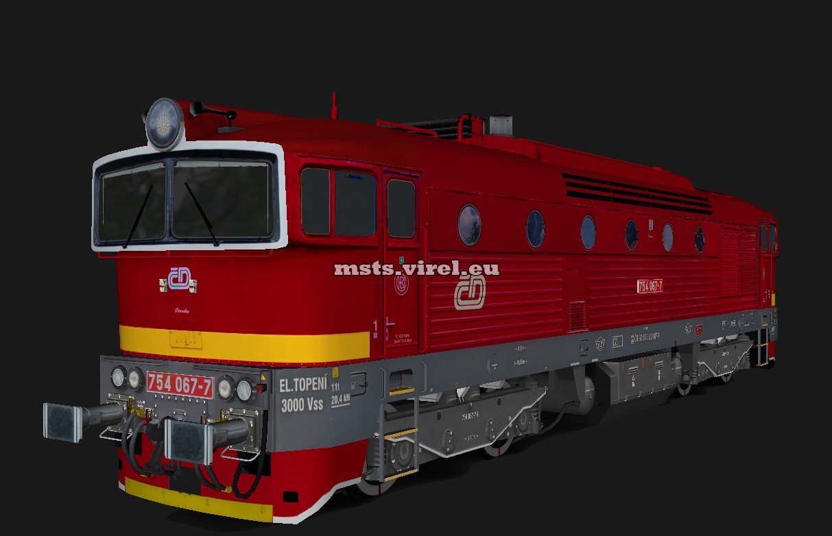 ČD 754 067-7 "Petruška"