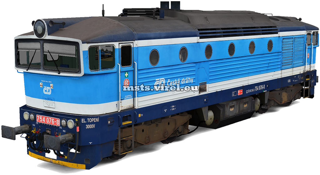 ČD 754 076-8