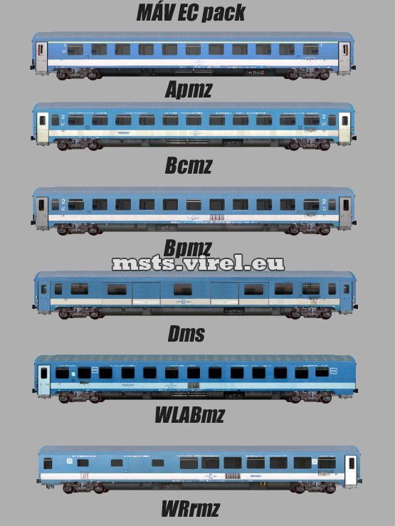 MÁV EC pack