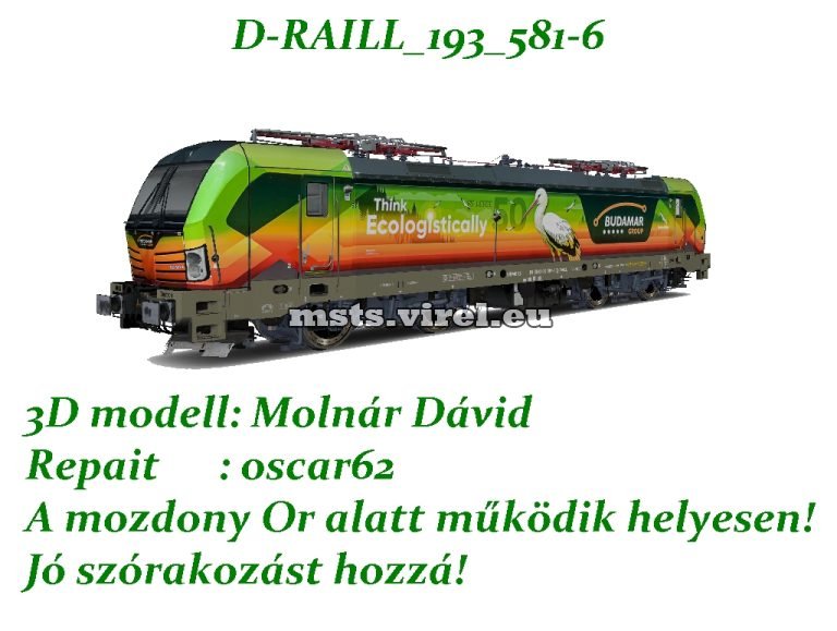 D-RAILL 193 581-6 "SIEMENS VECTRON"