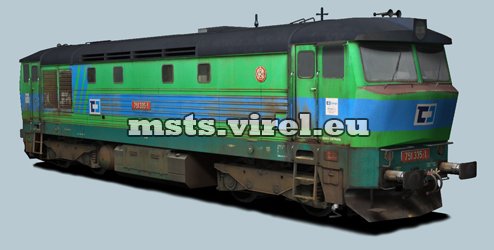 ČD 751 335-1 "Bardotka"