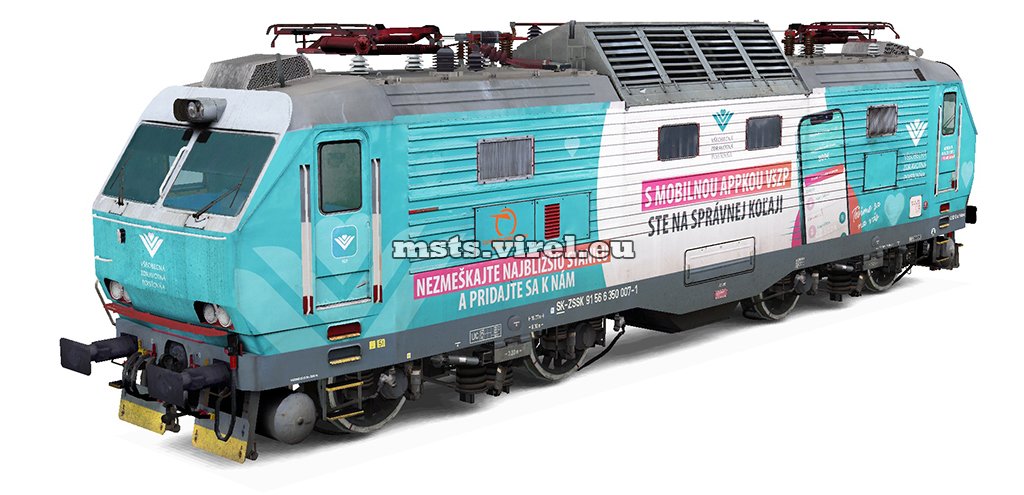 ZSSK 350 007-1 "VSZP"