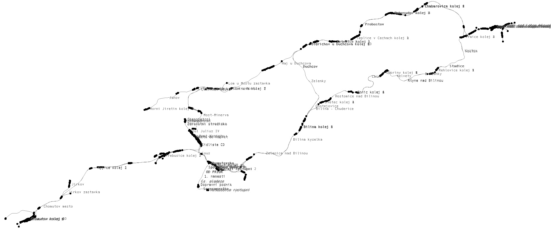 Ústí nad Labem - Chomutov
