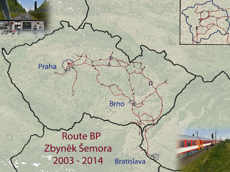 Bratislava / Hohenau - Brno - Praha - Berlín / Bohumín